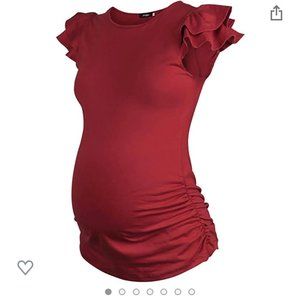 Molliya Maternity Flying Sleeve Top